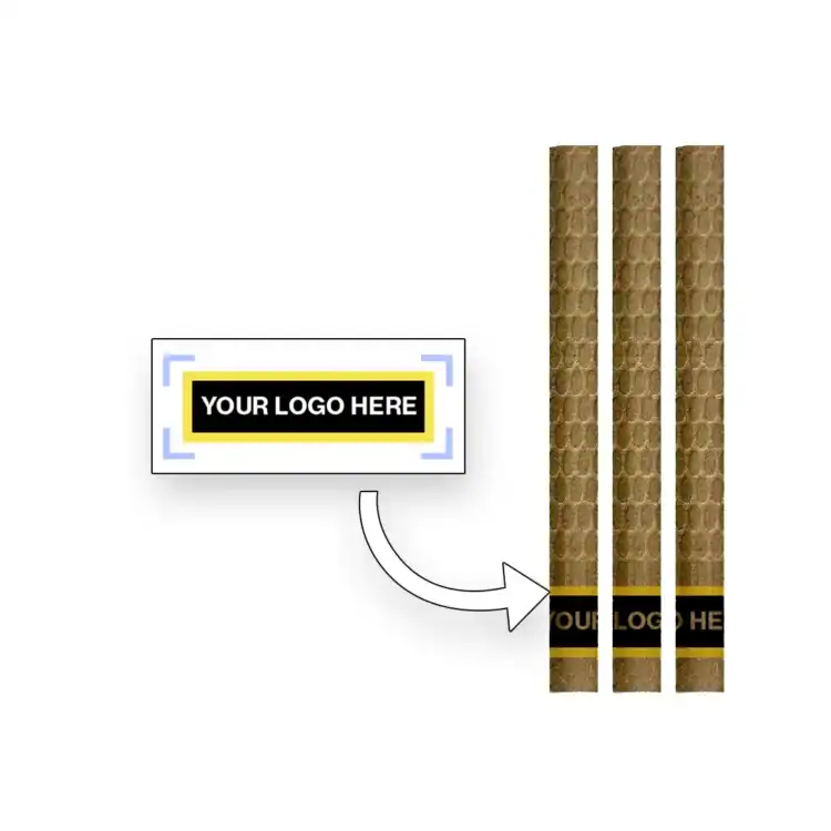ROCA Pre-roll Tubes with color tip branding