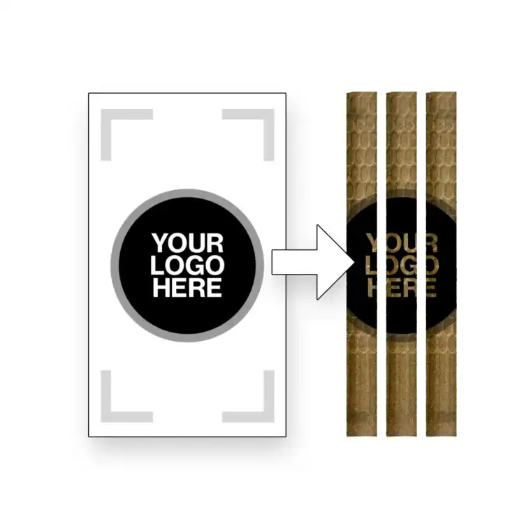 ROCA Pre-roll Tubes with full-coverage black branding