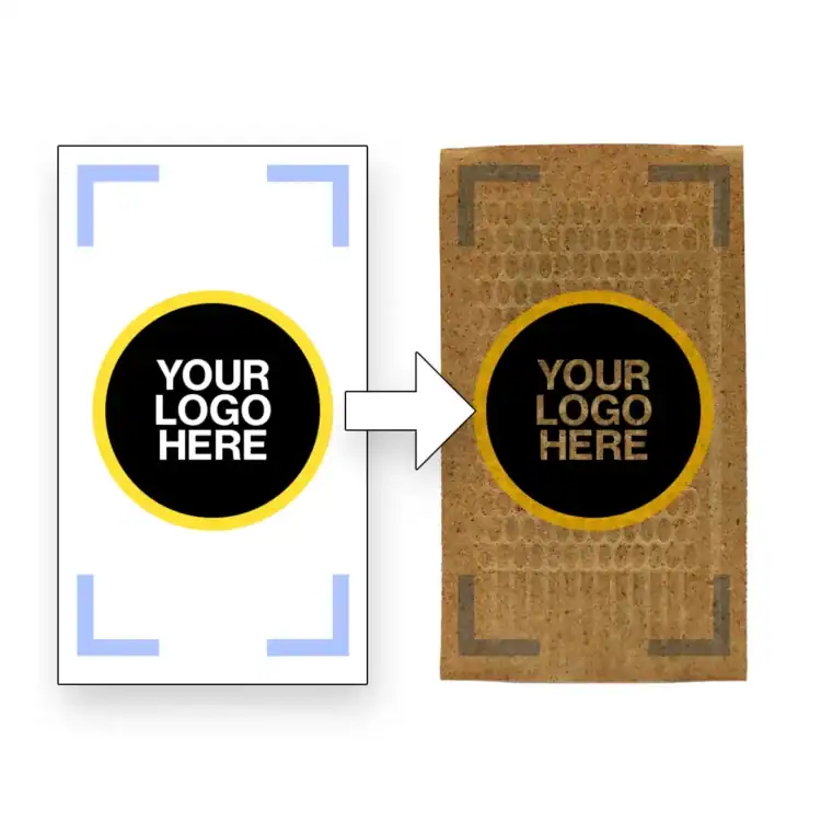 ROCA Rolling Paper with full-coverage color branding
