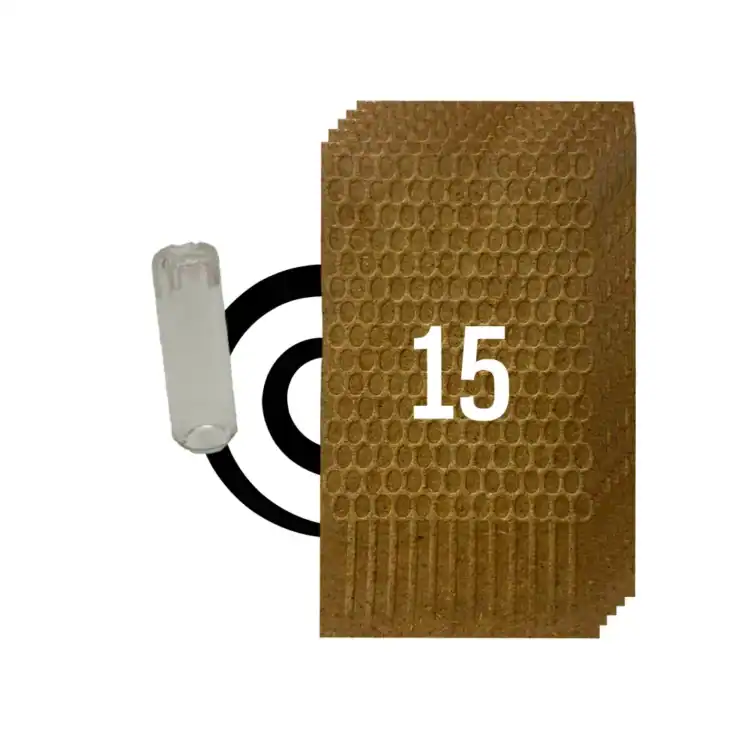 Starter Roller Bundle - 3 Packs (Total 15 Pieces) + Glass Filter